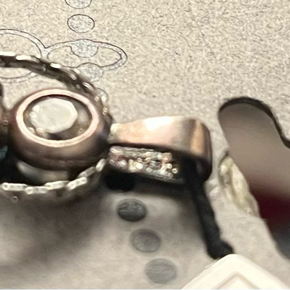 November birthstone silver person pendant & chain - Picture 11 of 11